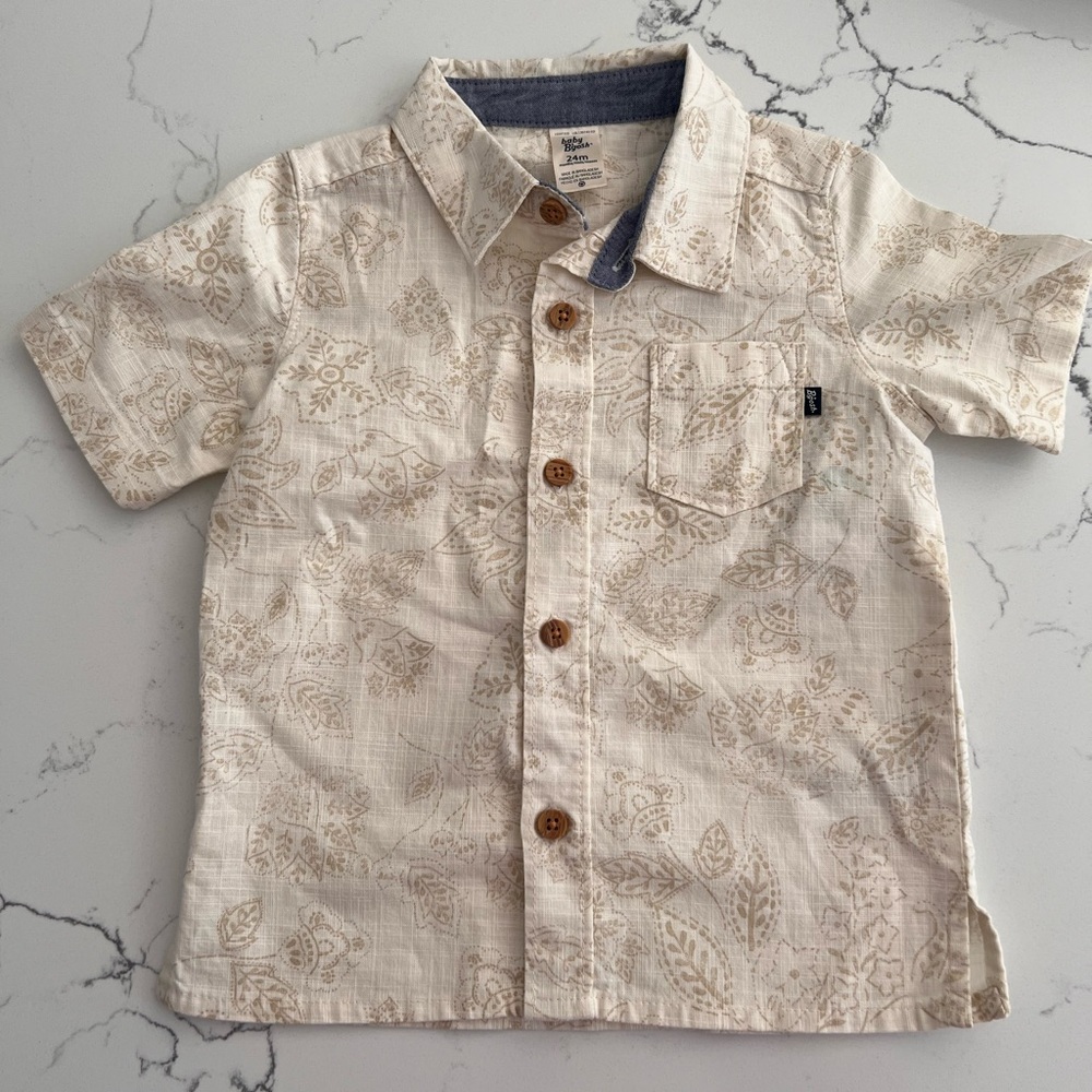 Oshkosh B’Gosh Tropical Paisley Shirt